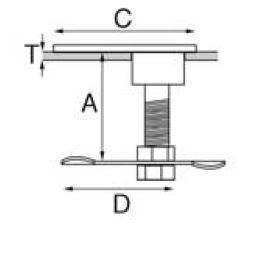 chiusura compressione tonda